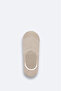 Men's Beige Bamboo Blend Ballerina Socks B008518