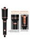 Automatic Hair Curler,360° Rotating Ceramic Curling Iron,4 Temperature Settings,Negative Ion Hair Care,Fast Heating Curling Wand - 2
