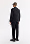 Men's Black Mono Collar Lightweight Soft Touch Blazer Comfort Slim Fit Jacket A51Y4017 - 6