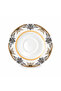 Shiny gold and silver tea cup and saucer set - 7