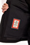 Men's Black Hooded Functional Dual-Use Water-Repellent Windproof Regular Fit Seasonal Mon - 5