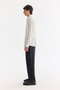 Men's White Bottom-Cut Collar Modal Blend Soft Touch Breathable Comfort Fit Shirt A61Y2016 - 3