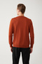 Men's Tile Crew Neck Wool Knitwear Sweater B 005013 - 4