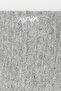 Men's Gray Cotton Booties Socks B 008556 - 3