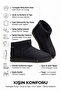 Furry Warm Water-Repellent Women's Winter Daily Use Short Mini Thin Sole Boots Black - 7