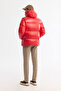 Men's Red Hooded 100% Goose down Water Repellent Windproof -20 Degree Resistant Shiny Comfort - 7