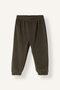 Embroidered Fleece Stand Collar Sweatshirt Top Elastic Cuffed Sweatpants 2-Piece Set Baby Boy F7603A525Wn - 2