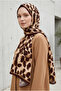 Leopar Desenli Soft Şal - 2