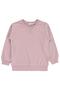 Civil Girls' Plain Sweatshirt |   Interlock Long Sleeve Crew Neck |   School Nursery and Daily Use - Lila
