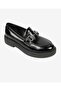 72133 Zn Urban Leather Comfort Casual Oxford Women's Shoes Black-Pattern - 2