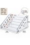 Phone Wallet Stand 6 Tiers – Multi-Compartment Organizer Stand 25 × 31 × 16 cm - 4