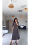 Brown Accessory Detailed Knitwear Dress - 2