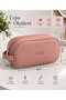 Stone Multi-Purpose Handbag - Vegan Leather - Powder Pink - 5