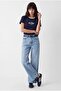 Women's High Waist Wide Leg Jeans - 3