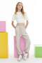 Girl's Folded Detailed Trousers - 4