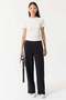 Women's Wide Leg Sweat Bottoms - 2