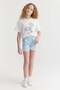 Girl's Elastic Waist Shorts - 2