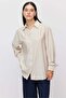 Women's Vertical Textured Relaxed Fit Shirt - 2