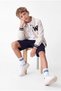 Boys' Embroidered College Coat