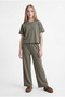 Girls' Elastic Waist Wide Leg Pants - 5