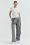 Women's Wide Leg Fabric Trousers