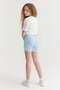 Girl's Elastic Waist Shorts - 6