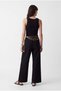 Women's Square Neck Ribbed Strap Tank Top - 4