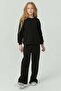 Girl's Elastic Waist Sweat Bottoms - 2