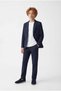 Boy's Classic Trousers with Half Elastic Waist - 2