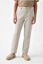 Boy's Elastic Waist Pants Textured Jogger Pants - 6