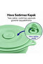 Mori 400 ml (1 Pc) Air-Tight Round Collapsible Silicone Storage Container and Bowl, Platinum Silicone, Bpa-Free, Microwave and Freezer Compatible, Green, Lm0012/20 - 5