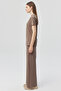 Women's Slim F Corded Fabric Knitted Trousers - 3