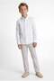 Boy's Linen Long Sleeve Shirt - 5