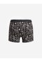 Boy's Single Patterned Boxer - 3