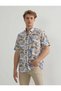 Patterned Short Sleeve Shirt