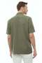 Collared Buttoned Shirt with Pockets - 8