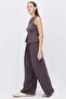 Women's Lace Detailed Loose-Fit Trousers - 2