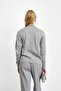Gray Bow Embroidered Knitwear Cardigan - 4