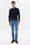 Men's Polo Neck Knitwear Sweater - 7