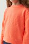 Girl's Crew Neck Basic Knitwear Sweater - 8