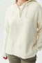 Women's Hooded Zippered Knitwear Sweater - 7