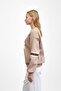 Mink Front and Arm Printed Three Thread Sweat - 3