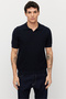 Men's Collared Knitwear T-Shirt - 2