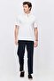 Men's Textured Polo Neck T-Shirt - 6
