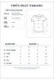 Women's Oval Cut Soft Textured T-Shirt - 8