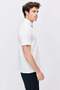 Men's Textured Polo Neck T-Shirt - 3
