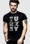 Türkiye Letters Black Short Sleeve T-Shirt