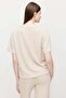 Women's crew neck oversized t-shirt with side slits - 6