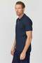 Men's Zippered Polo Neck T-Shirt - 3
