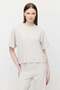 Women's Soft Textured Oversize T-Shirt - 5